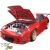 FRP RMAG RAME Wide Body Kit 8pc > Mazda RX-7 (FC3S) 1986-1992 - image 8