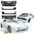 FRP SSTY Body Kit 4pc > Mazda RX-7 (FC3S) 1986-1992 - image 2