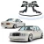 FRP TKYO Wide Body Kit 12pc > Mercedes-Benz 190E (W201) 1988-1993 - image 1