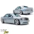 FRP TKYO Wide Body Kit w Wing 13pc > Mercedes-Benz 190E (W201) 1988-1993 - image 5