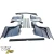 FRP TKYO Wide Body Kit w Wing 13pc > Mercedes-Benz 190E (W201) 1988-1993 - image 7