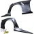 FRP VOLT Wide Body Fenders (rear) 4pc > Mitsubishi Evolution EVO8 EVO9 CT9A 2003-2006 - image 14