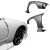 FRP BSPO Blister Wide Body 50mm Fenders (front) > Nissan 240SX 1989-1994 > 2/3dr - image 1