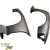 FRP BSPO Blister Wide Body 50mm Fenders (front) > Nissan 240SX 1989-1994 > 2/3dr - image 9
