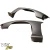FRP BSPO Blister Wide Body 50mm Fenders (front) > Nissan 240SX 1989-1994 > 2/3dr - image 10