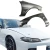 FRP MSPO S13.5 Conversion Fenders (front) > Nissan 240SX 1989-1994 > 2/3dr - image 3
