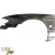 FRP MSPO S13.5 Conversion Fenders (front) > Nissan 240SX 1989-1994 > 2/3dr - image 4