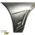 FRP MSPO S13.5 Conversion Fenders (front) > Nissan 240SX 1989-1994 > 2/3dr - image 7