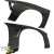 FRP MSPO Wide Body Fenders (front) 20mm > Nissan 240SX 1989-1994 > 2/3dr - image 11