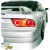 FRP MSPO Wide Body Fenders (rear) 30mm > Nissan 240SX 1989-1994 > 3dr Hatch - image 4