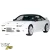 FRP MSPO Wide Body Fenders Set (front & rear) 20/50mm > Nissan 240SX 1989-1994 > 3dr Hatch - image 6