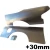 FRP DMA Wide Body Fenders (rear) w cap 30mm > Nissan 240SX (S13) 1989-1994 > 2dr Coupe - image 6