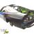 FRP ORI Pull Wide Body Fenders (rear) 50mm > Nissan 240SX 1989-1994 > 3dr Hatch - image 7