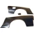 FRP ORI Pull Wide Body Fenders (rear) 50mm > Nissan 240SX 1989-1994 > 3dr Hatch - image 9