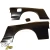 FRP ORI Pull Wide Body Fenders (rear) 50mm > Nissan 240SX 1989-1994 > 3dr Hatch - image 10