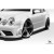 1998-2002 Mercedes CLK W208 Duraflex Black Series Look Wide Body Front Fender Flares - 2 Piece - image 3