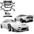 FRP TKYO v2 Wide Body Kit w Wing > Nissan 240SX 1989-1994 > 3dr Hatch - image 1