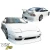 FRP URA v4 Body Kit 4pc > Nissan 240SX 1989-1994 > 3dr Hatch - image 2