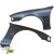 VSaero FRP MSPO Wide Body Fenders (front) 25mm > Nissan 240SX (S14) 1995-1996 - image 10