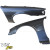 FRP MSPO Wide Body Fenders (front) 25mm > Nissan 240SX (S14) 1997-1998 - image 17