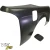 FRP MSPO Wide Body Fenders Set 25/30mm > Nissan 240SX (S14) 1995-1996 - image 39