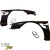FRP SMAD Wide Body Fenders (front) 30mm > Nissan 240SX (S14) 1997-1998 - image 12