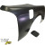 FRP SMAD Wide Body Fenders Set 30/30mm > Nissan 240SX (S14) 1995-1996 - image 29