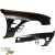 FRP SMAD Wide Body Fenders Set 30/30mm > Nissan 240SX (S14) 1997-1998 - image 27