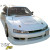FRP BSPO Blister Wide Body Front Bumper > Nissan 240SX (S14) 1997-1998 - image 4
