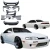 FRP TKYO v1 Wide Body Kit 8pc > Nissan 240SX (S14) 1995-1996 - image 1