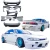 FRP TKYO v1 Wide Body Kit 8pc > Nissan 240SX (S14) 1995-1996 - image 2