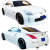 VSaero FRP CWE Body Kit 4pc for Nissan 350Z (Z33) 2003-2005 - image 1