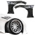 FRP TKYO Wide Body Fender Flares (front) 2pc 40mm > Nissan 350Z (Z33) 2003-2008 - image 1