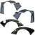 FRP TKYO Wide Body Fender Flare Set 6pc > Nissan 350Z (Z33) 2003-2008 - image 8