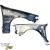 FRP DMA D1 Wide Body 30mm Fenders (front) > Nissan Cefiro (A31) 1988-1993 - image 24