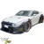 FRP LBPE v1 Wide Body Front Bumper w Lip > Nissan GT-R GTR (R35) 2009-2017 - image 5