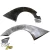 FRP LBPE v1 Wide Body Fender Flares (rear) 4pc > Nissan GT-R GTR (R35) 2009-2017 - image 31