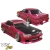 FRP URA Body Kit 4pc > Nissan Laurel (C33) 1989-1993 - image 2
