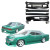 VSaero FRP URA Body Kit 4pc > Nissan Laurel (C33) 1989-1993 - image 3