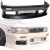FRP URA Body Kit 4pc > Nissan Laurel (C33) 1989-1993 - image 6