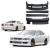 FRP BSPO Body Kit 4pc > Nissan Laurel (C35) 1998-2002 - image 1