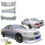 FRP FKON Body Kit 4pc (early model) > Nissan Laurel (C35) 1998-2002 - image 6