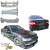 FRP FKON Body Kit 4pc (late club-s) > Nissan Laurel (C35) 1998-2002 - image 4