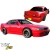 FRP TKYO v1 Wide Body Kit w Wing 10pc > Nissan Silvia (S13) 1989-1994 > 2dr Coupe - image 4