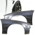 FRP TKYO v1 Wide Body Kit w Wing 10pc > Nissan Silvia (S13) 1989-1994 > 2dr Coupe - image 63