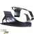FRP TKYO v1 Wide Body Kit w Wing 10pc > Nissan Silvia (S13) 1989-1994 > 2dr Coupe - image 88