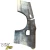 FRP CFAC Wide Body Fenders (rear) 4pc > Nissan Skyline (R32) GTS 1990-1993 > 4dr Sedan - image 39