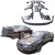 FRP TKYO Wide Body Kit w Wing > Nissan Skyline (R32) GTR 1990-1994 > 2dr Coupe - image 2