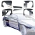 FRP TKYO Wide Body Fenders w Sides Kit > Nissan Skyline (R32) GTR 1990-1994 > 2dr Coupe - image 3