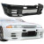 VSaero FRP TRIA Front Bumper > Nissan Skyline (R32) GTS 1990-1994 > 2/4dr - image 1